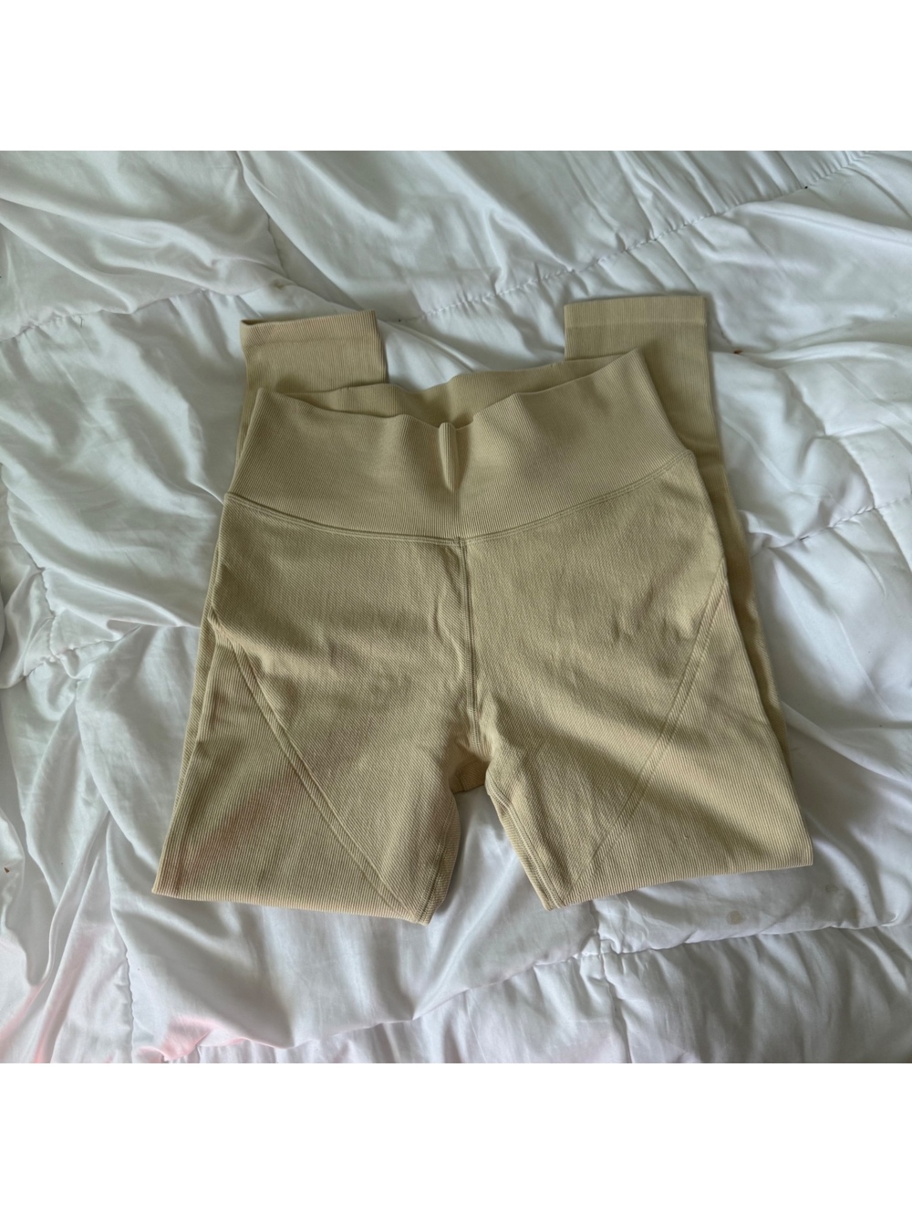 aerie beige leggings medium